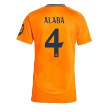 Real Madrid David Alaba #4 Bortedrakt Kvinner 2024-25 Kortermet